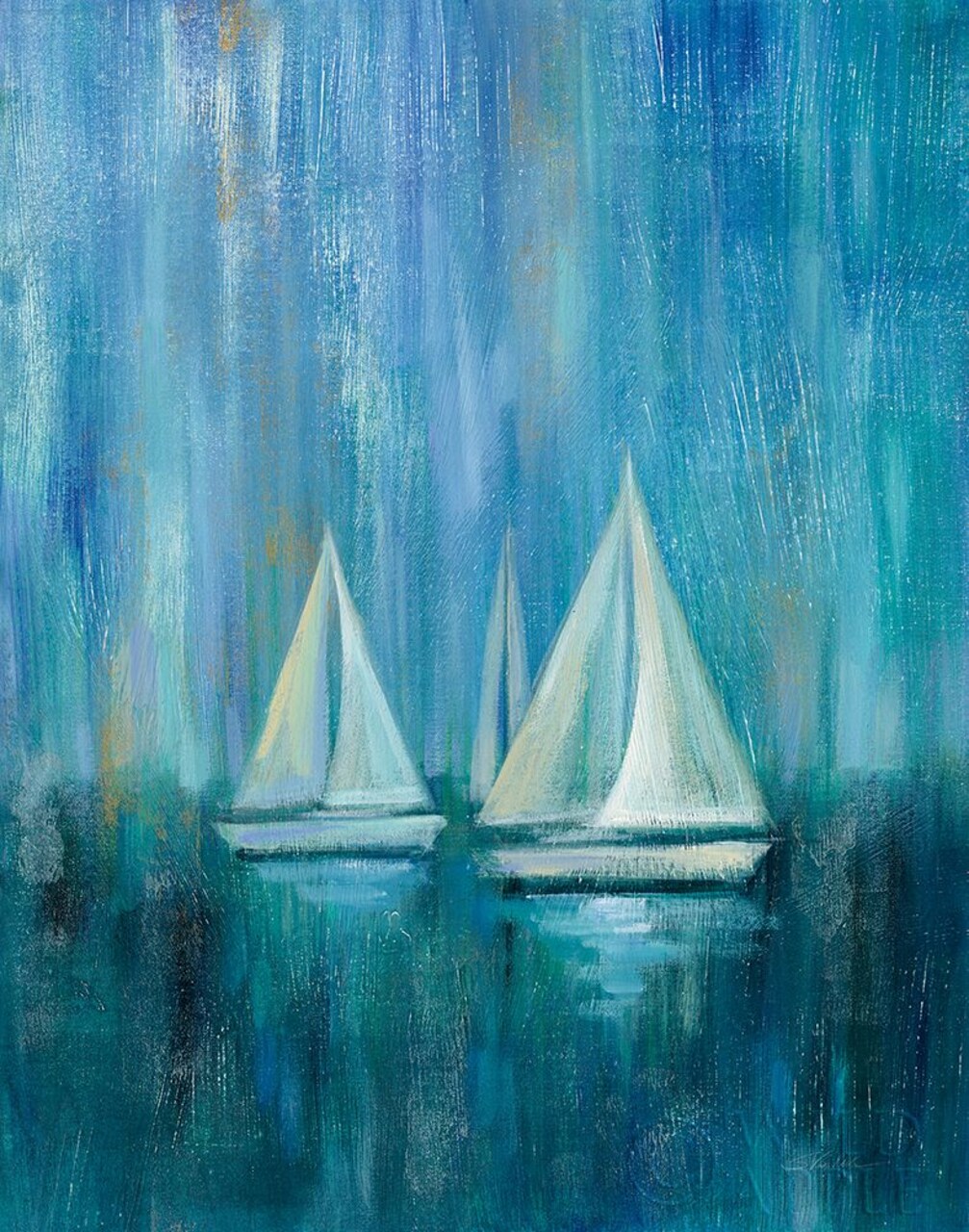 Sailboat Simplicity II Poster Print by Silvia Vassileva - Item # VARPDX46906